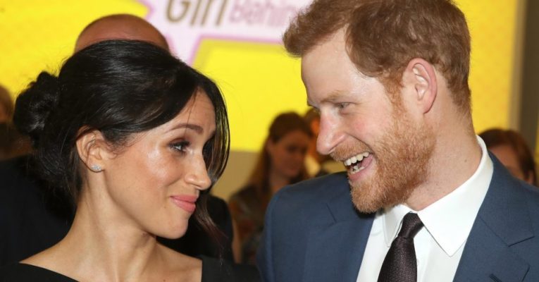 Meghan Markle and Prince Harry article cover